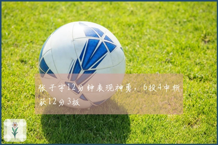 张子宇12分钟表现神勇，6投4中斩获12分3板